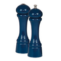 8" Autumn Hues Pepper Mill/Salt Shaker Set (Cobalt)